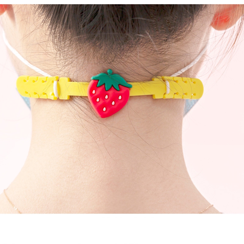 Đai đeo khẩu trang có thể điều chỉnh thiết kế xinh xắn đáng yêu dành cho bé