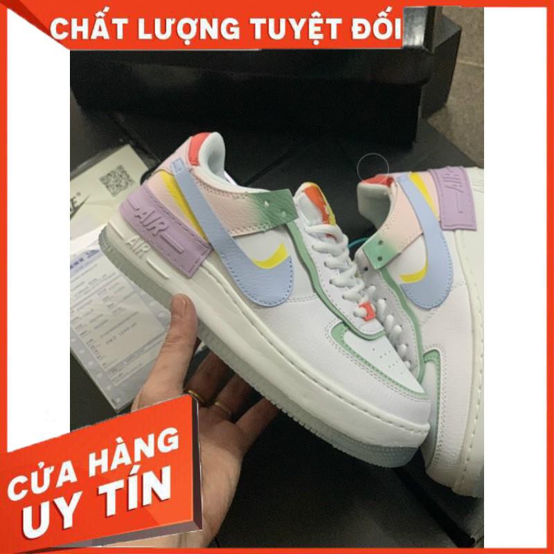 Tết Xả sale lớn nhất 12-12 (FREESHIP + ẢNH THẬT 1.1) Giày AF1 Shadow Kim Cương Full Box Bill ¹ new L