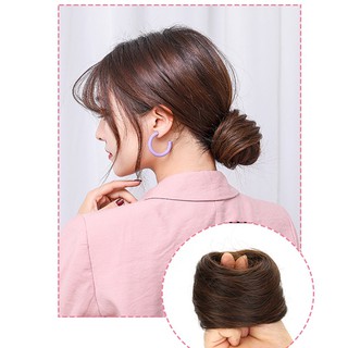 Tóc giả búi vòng siêu sang chảnh