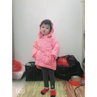 Ao phao cho bé gái