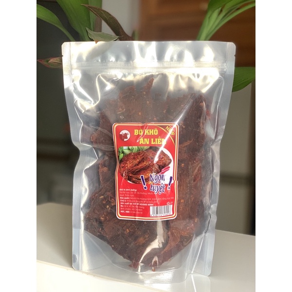 (500gr) KHÔ BÒ MIẾNG