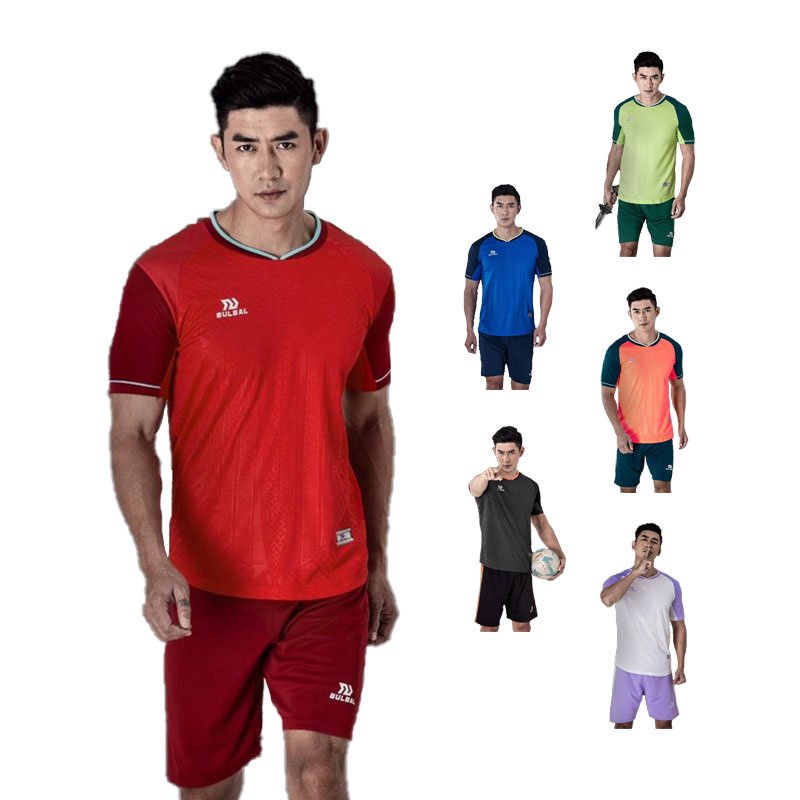 Quần áo bóng đá không logo Belona 2 màu xám CÓ IN tên số