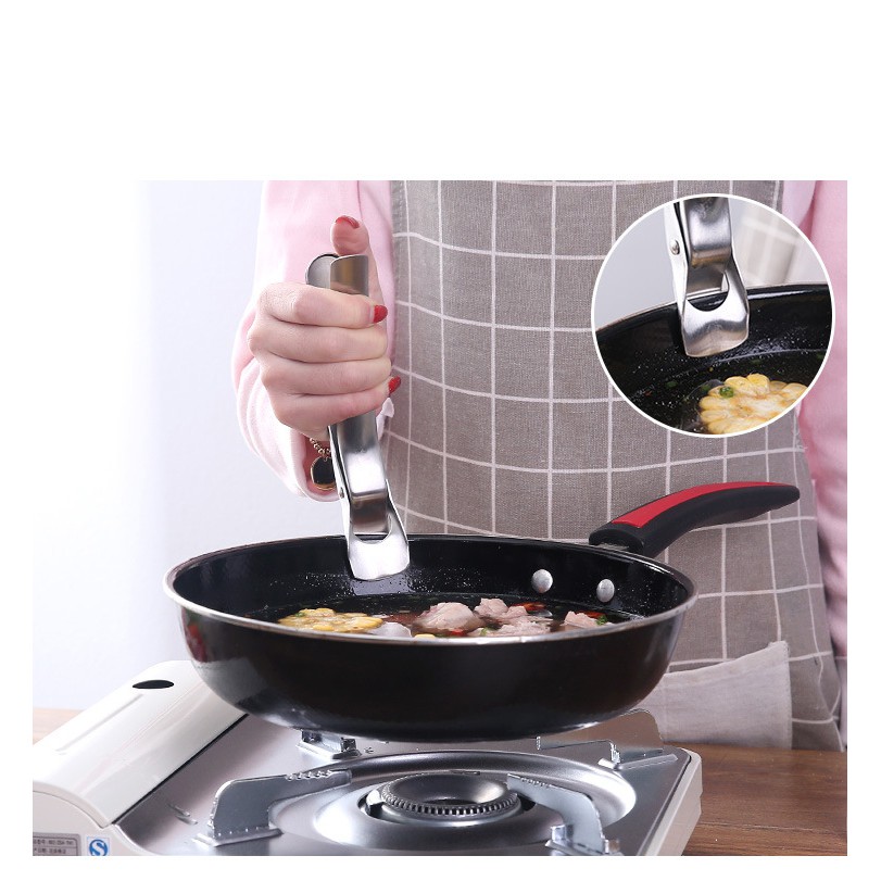 Dụng Cụ Kẹp Gắp Đồ Nóng bằng inox chắc chắn IN57