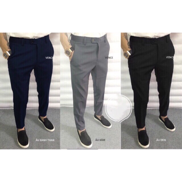 Quần Tây nam thời trang - chất liệu vải dày đẹp