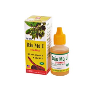 Dầu Mù u lọ 15ml - tran mù u