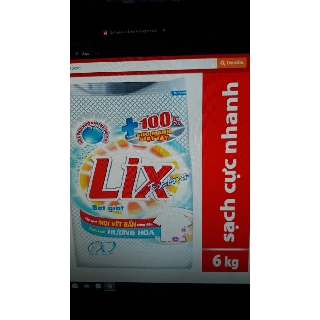 Bột giặt lix 5,5kg