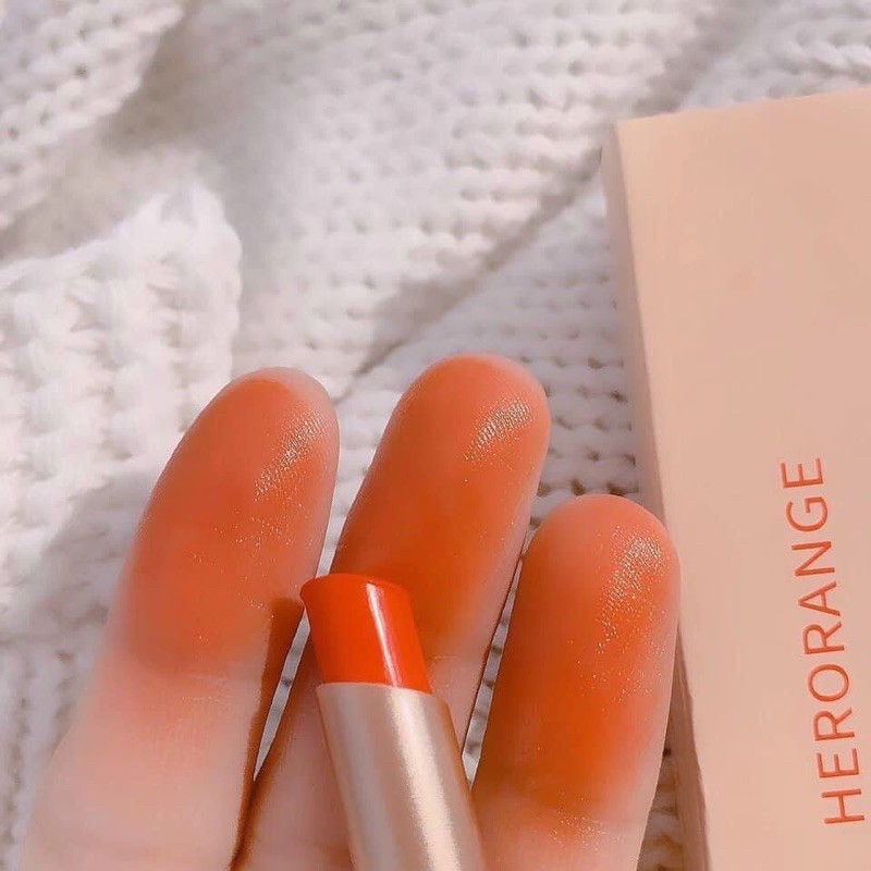 Son Thạch Dưỡng HEORANGE Vỏ Cam Hồng Môi Tự Nhiên Thay Đổi Màu Theo Nhiệt Độ Cấp Ẩm Môi Căng Bóng | BigBuy360 - bigbuy360.vn