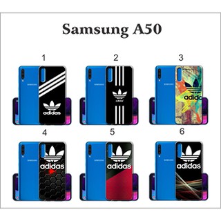 Ốp lưng dẻo Samsung A50 in hình Adidas