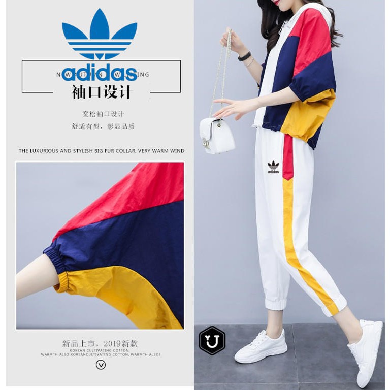 Bộ quần áo thể thao thời trang adidas sành điệu dành cho nữ