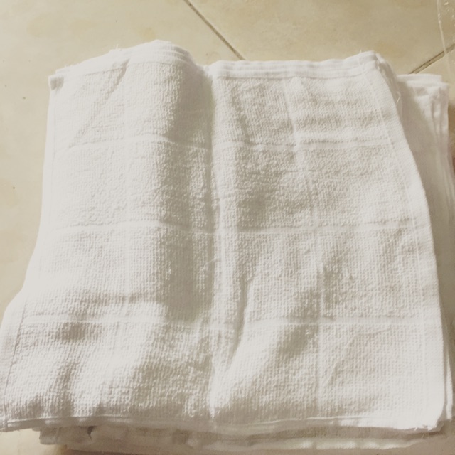 10 Khăn trắng lau bếp