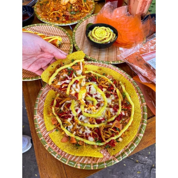 500g Sốt Bơ Vàng Làm Bánh Tráng Cuộn, Bánh Tráng Cuộn Bơ, Bánh Tráng Nướng