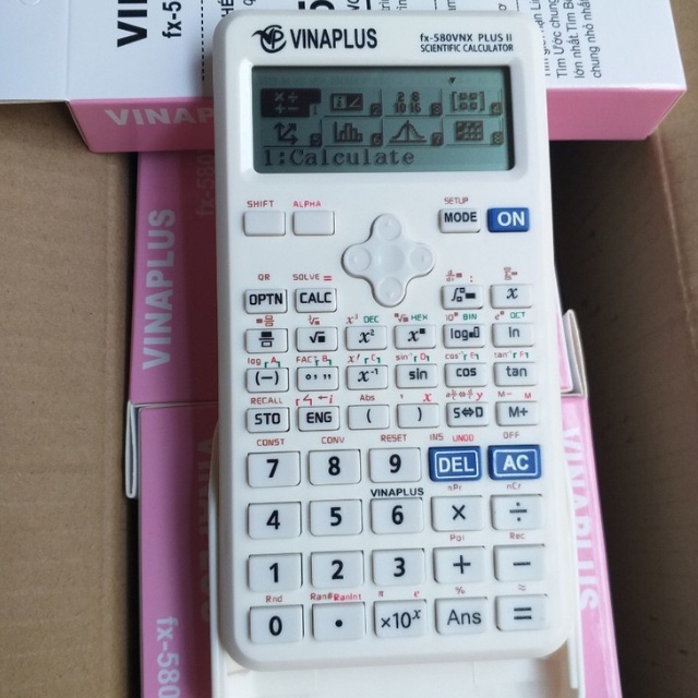 Máy Tính Khoa Học Vinaplus fx-580VNX PlusII- Màn Hình LCD Có Độ Phân Giải Cao, Hiệu Suất Cao, Tốc Độ Tính Toán Nhanh