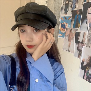 Mũ da nồi lưỡi trai nữ