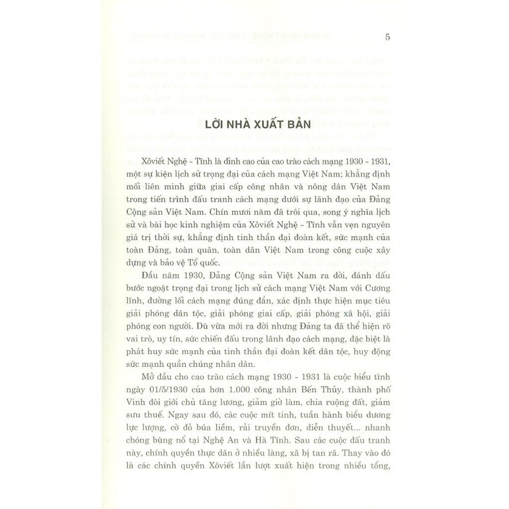 Sách - 90 Năm Xô Viết Nghệ – Tĩnh Sức Mạnh Quần Chúng Làm Nên Lịch Sử (1930 – 2020) (Kỷ Yếu Hội Thảo Khoa Học) | BigBuy360 - bigbuy360.vn