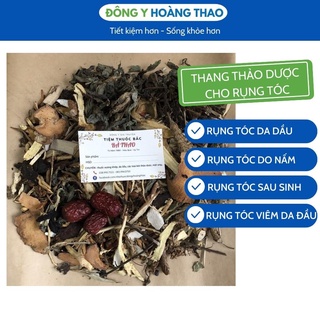 ✅01 Thang thảo dược Đông Y Hoàng Thao giảm rụng tóc, kích thích mọc tóc lại do da dầu, sau sinh, nấm