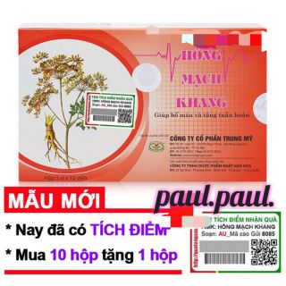 Hồng Mạch Khang – Giải pháp cho người huyết áp thấp