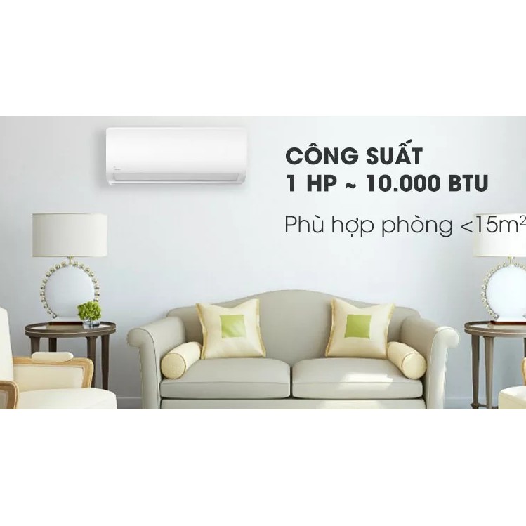 Điều hòa 1 chiều Inverter 12000BTU Midea MSFRA-13CRDN8 - Miễn phí công lắp đặt