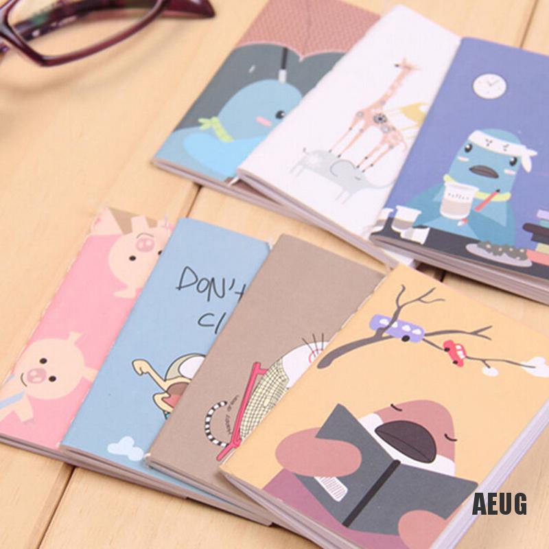 1 Cuốn Sổ Tay Mini Hình Hoạt Hình Dễ Thương