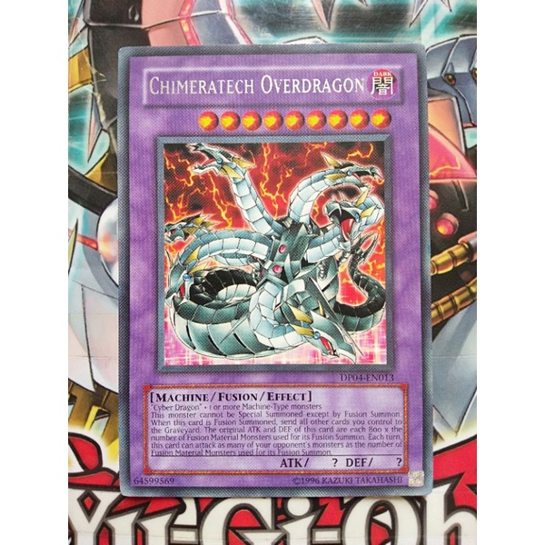 Thẻ bài Yugioh: Chimeratech Overdragon (US) - DP04-EN013 (Rare)