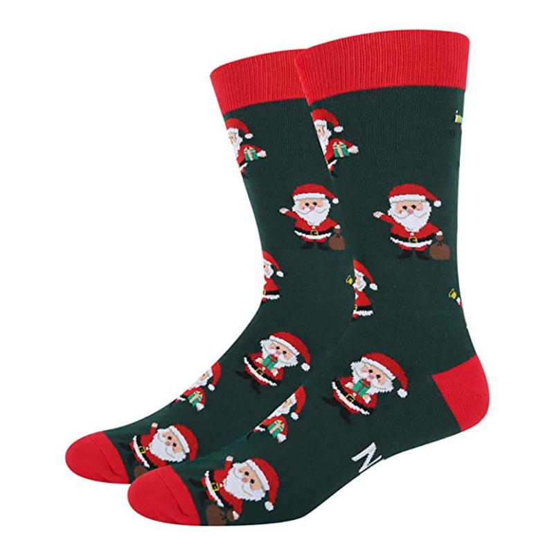 Xiangbao Mới Lạ Vớ In Chữ Tiếng Anh Già Noel Vui Nhộn Kỳ Nghỉ Giáng Sinh