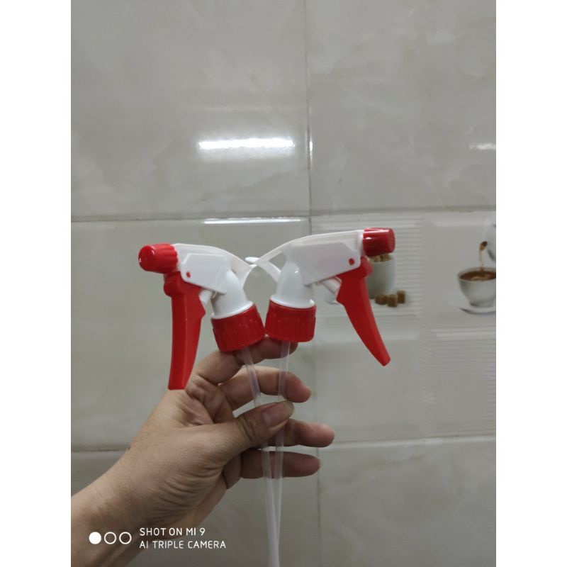 Đầu xịt phun sương chữ A gắn vừa chai nước C2, Pesi,nước suối.........