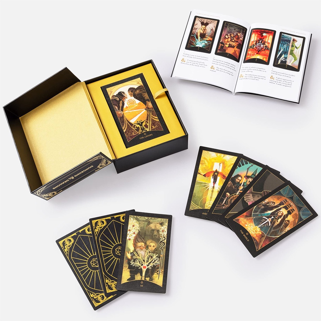 Bộ Bài Dungeons and Dragons Tarot  - Bài Gốc Authentic Chính Hãng 100%