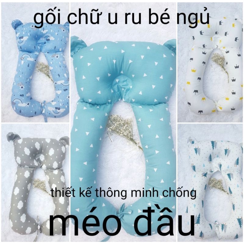 GỐI CHỮ U RU BÉ NGỦ