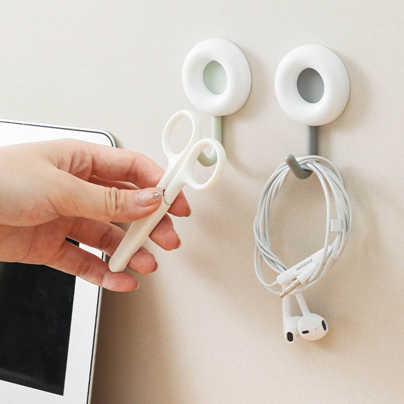 Set 4 Móc Treo Khăn Đa Năng Gắn Tường Chịu Lực Tốt