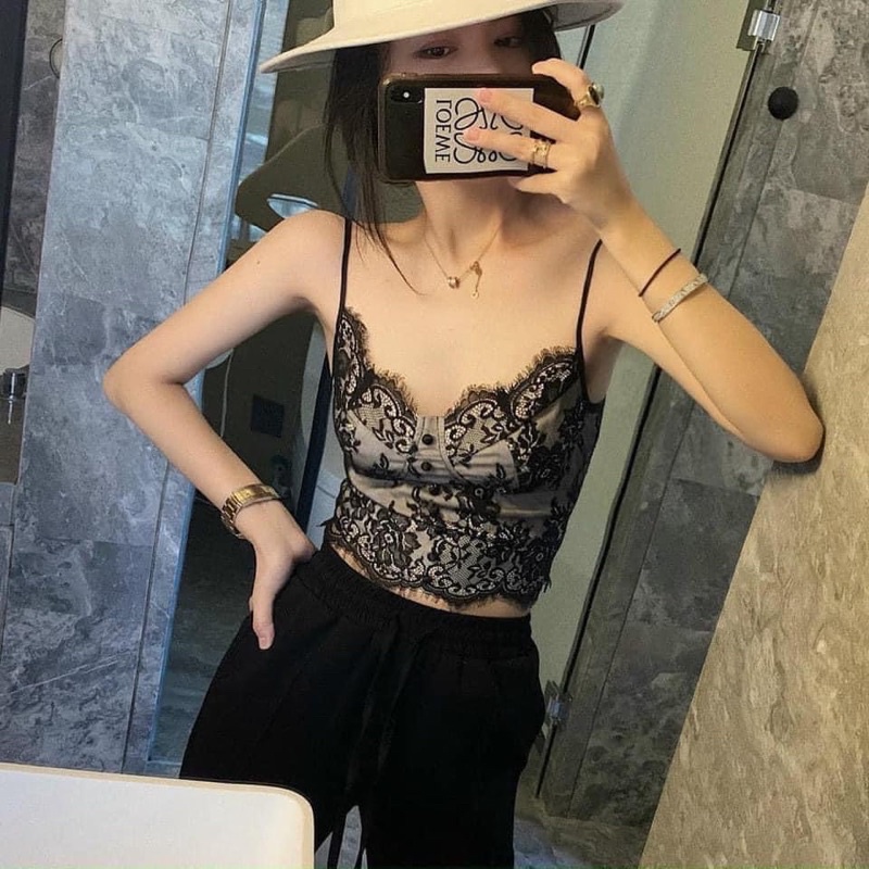 Áo bra ren khuy cao cấp