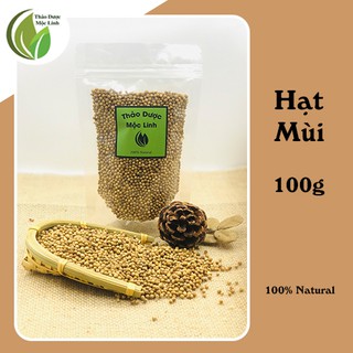 100g Hạt mùi già khô cao cấp chuẩn chất lượng