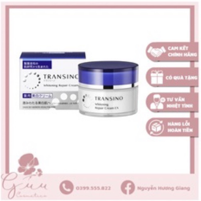 Kem dưỡng trắng, mờ thâm nám Transino Repair Cream EX 35g Nhật Bản