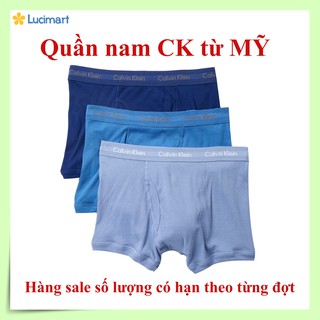 Set 3 quần lót nam CK từ Mỹ Size M [Hàng Mỹ-Giá Tốt]