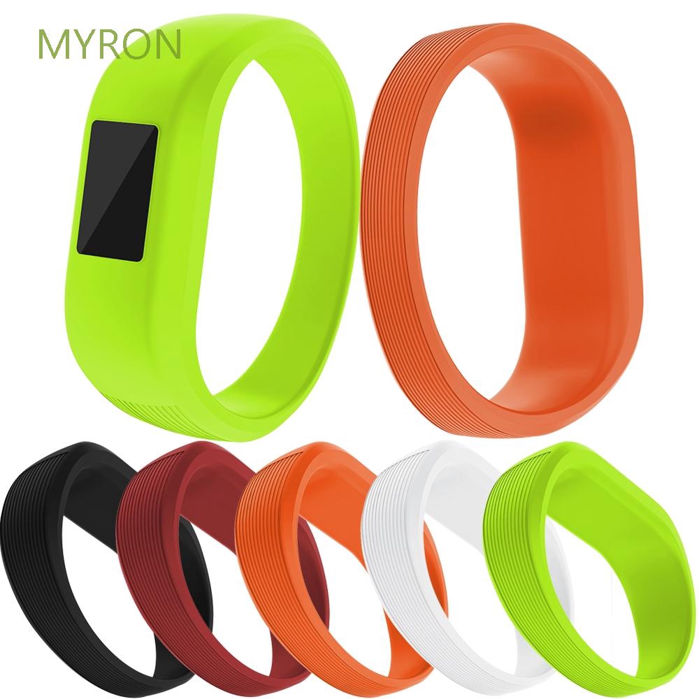 Dây Đeo Thay Thế Chất Liệu Silicon Màu Trơn Cho Garmin Vivofit Jr 2 / Vivofit 3