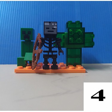Lắp ráp xếp hình lego minecraft my world 2nd (hàng trưng bày) [ Non - LEGO ]