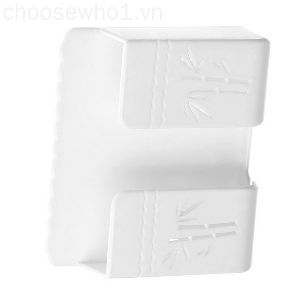 Giá đỡ điều khiển từ xa/điện thoại gắn tường bằng nhựa tiện dụng