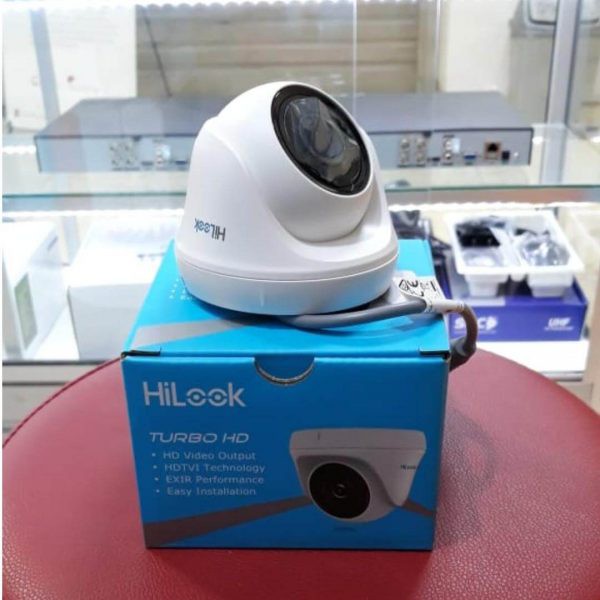 Camera Dome HD-TVI hồng ngoại 2.0 Megapixel HILOOK THC-T120-P - Hàng chính hãng