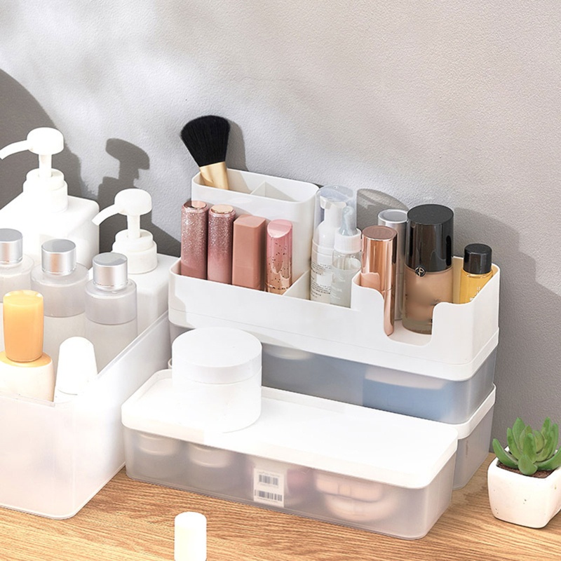 Hộp Đựng Bút Để Bàn Bằng Nhựa Có Ngăn Đựng Bút Tiện Dụng Cho Gia Đình / Văn Phòng