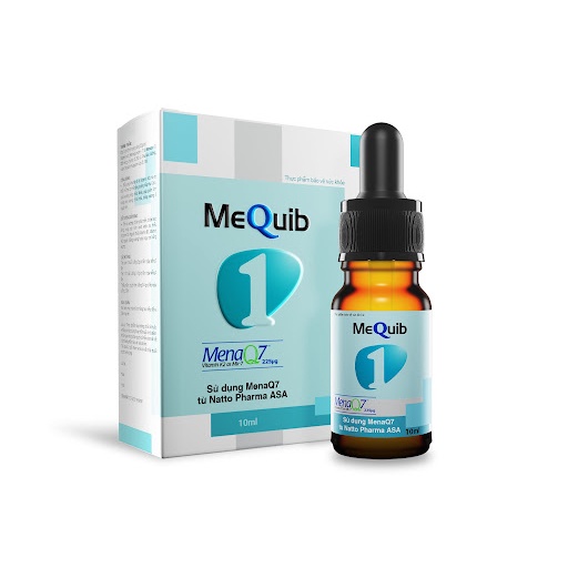 MeQuib 1- Bổ sung vitamin D3 và vitamin K2