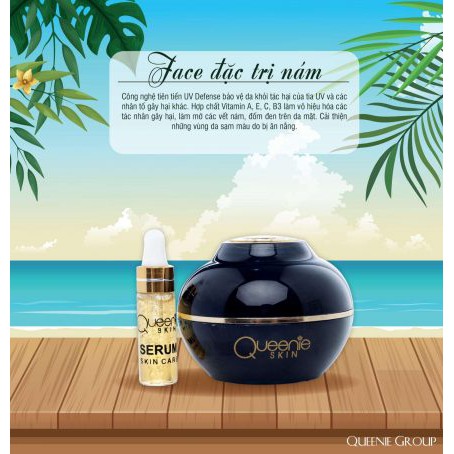 COMBO 2 Hộp Kem Nám, Tàn Nhang QUEENIE SKIN 30 Gram - HÀNG CHÍNH HÃNG