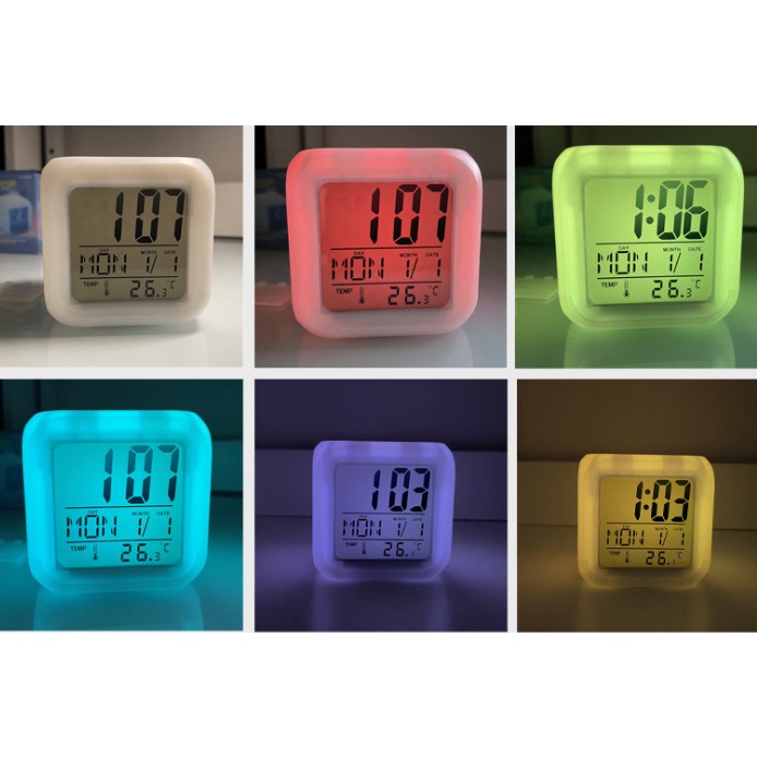 Đồng hồ LED báo thức Liên Quân Mobile (tặng kèm pin)