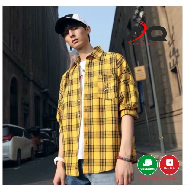 Sơ Mi Caro Flannel 💖Nam Nữ Áo chống nắng Sọc Nam Nữ Cực Chất Nhiều Mẫu SM11- QSTORE | BigBuy360 - bigbuy360.vn