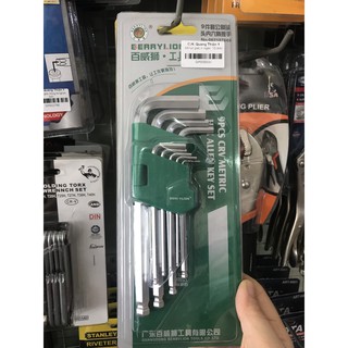Bộ lục giác bi ngắn BerryLion và bộ lục giác bi dài Barker