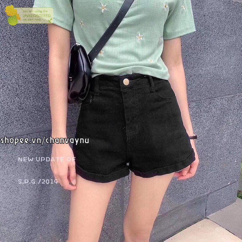 Quần sooc kaki lưng cao CVRD thần thánh siêu đẹp 2020 hàn quốc dành cho nữ siêu hot korea Siêu phẩm MT616