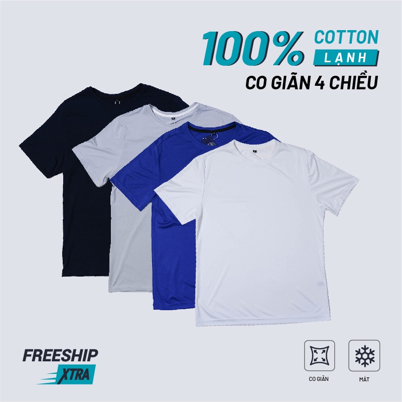 Áo thun tay lỡ nam thể thao áo phông nam chất liệu thun lạnh co giãn 4 chiều thoáng mát không xù lông nhão khi giặt | BigBuy360 - bigbuy360.vn