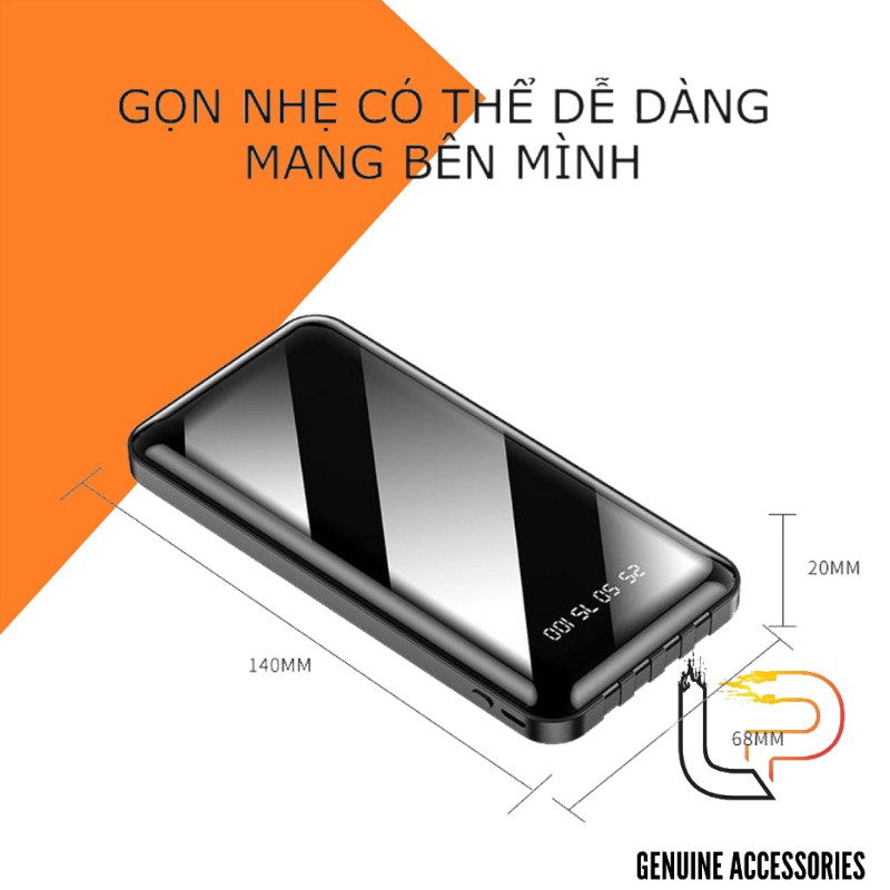 Pin sạc dự phòng 10000 mAH RMA-139