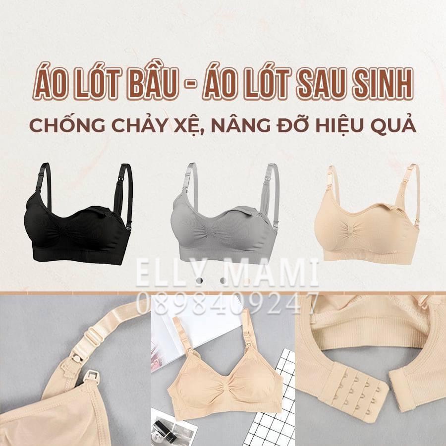 ( 40kg - 95kg ) Áo Ngực Bầu Và Sau Sinh , Nâng Ngực , Không Gọng Chống Chảy Xệ ,  Mềm Mại Thoáng Khí Form Dễ Mặc