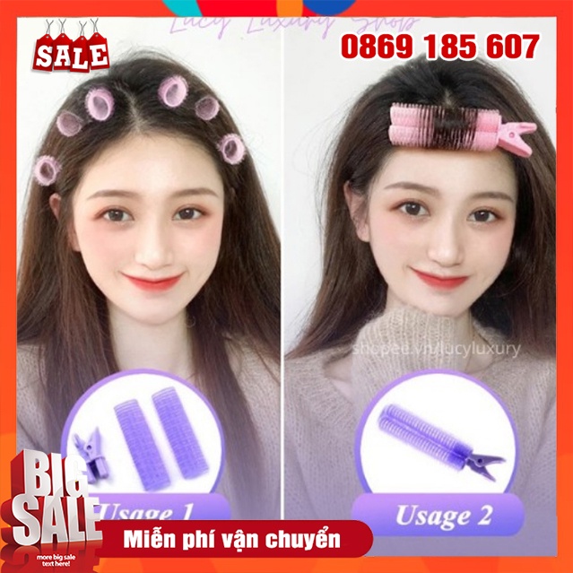Kẹp Lô Kẹp Phồng Tóc Phong Cách Hàn Quốc Giúp Phồng Chân Tóc Tự Nhiên