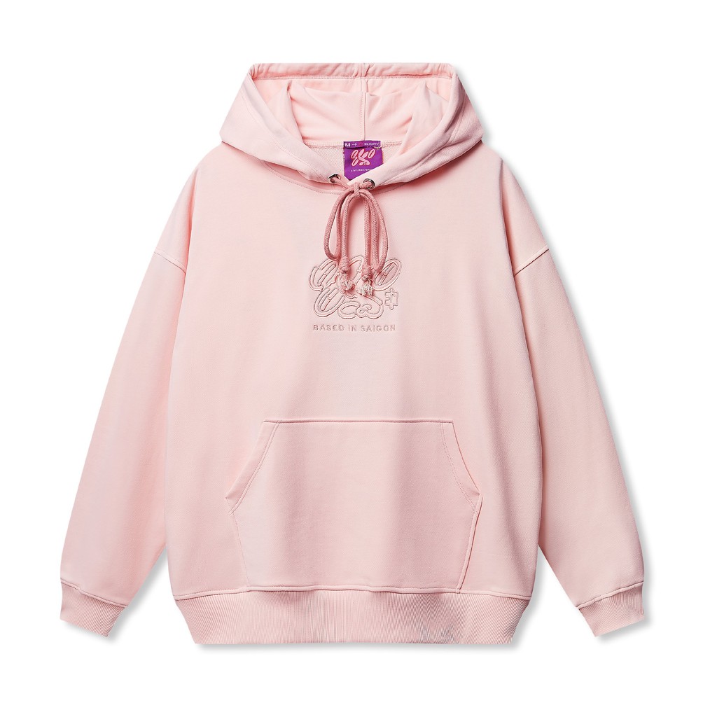 Hoodie 8YO TERRY FABRIC - Hồng