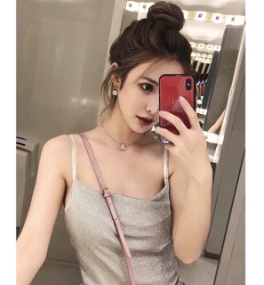 Tóc giả tóc búi tròn size mini- hình thật