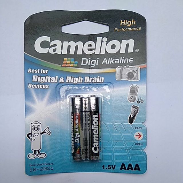 Combo 3 vỉ Pin Camelion AAA Alkaline